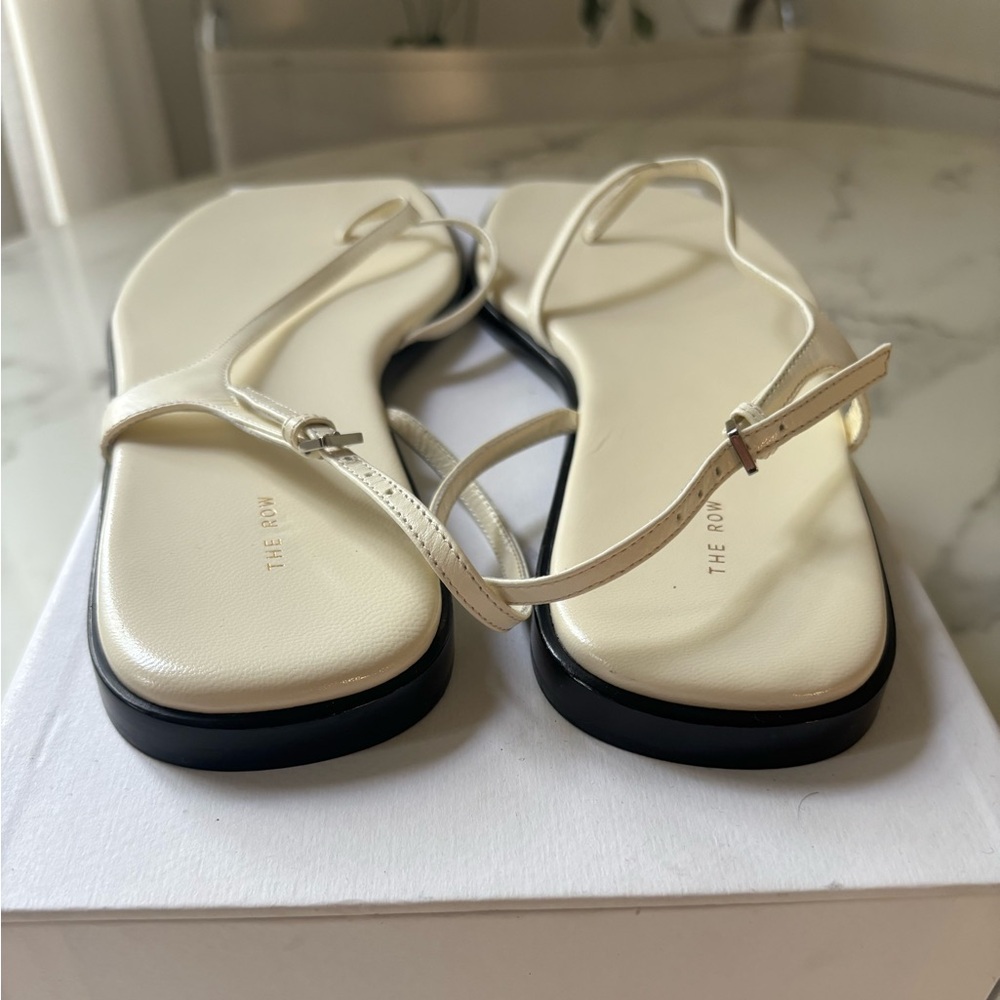 The Row Constance Flat Women's Sandals - Picture 3 of 6